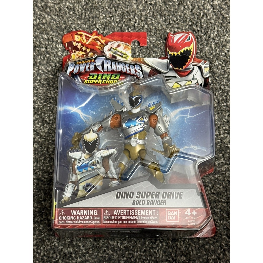 Power Rangers Dino Super Charge Dino Super Drive Gold Ranger 43302 Ivan